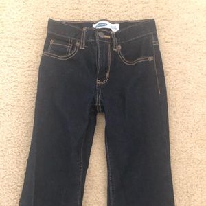 Old navy dark straight jeans like new